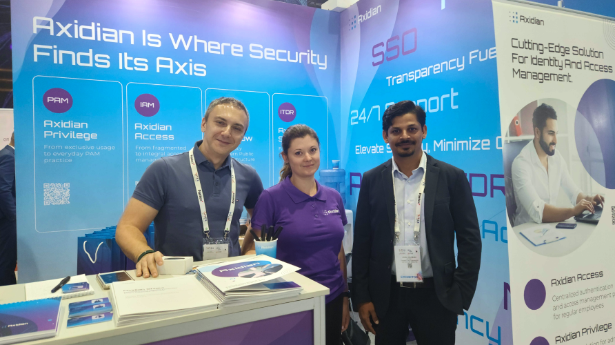 GITEX 2023: Axidian Joined the Biggest Tech Show To Present IT Security Innovation