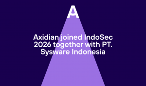 Axidian joined IndoSec 2026 together with PT. Sysware Indonesia