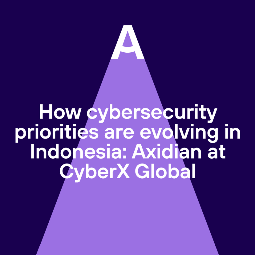 Axidian at CyberX Global Indonesia